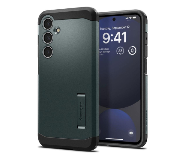 Spigen Tough Armor do Samsung Galaxy S24 FE abyss green - 1291084 - zdjęcie